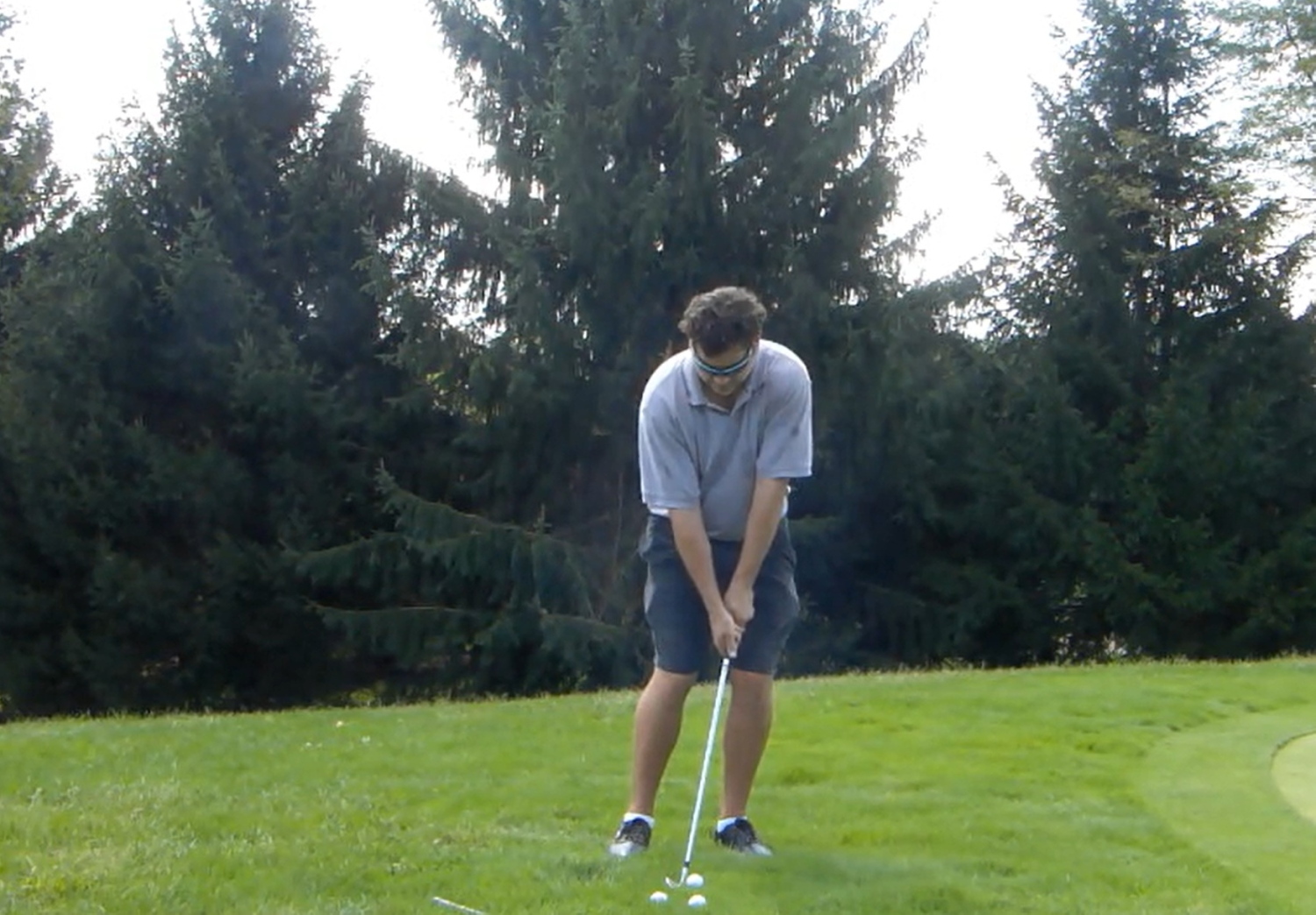 How to hit a chip shot